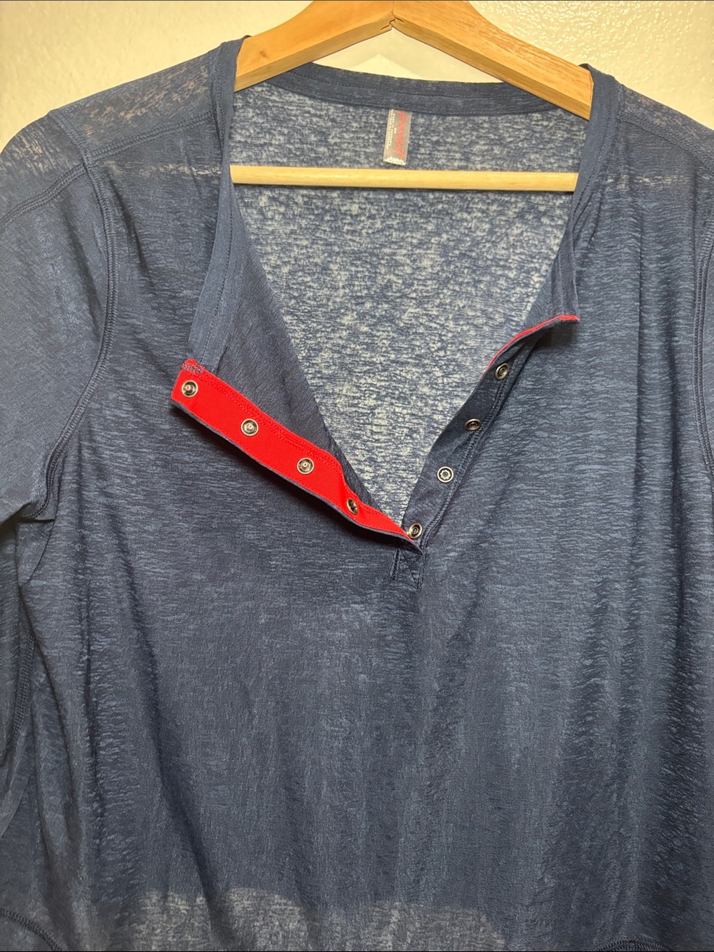 free people movement sheer pop henley NWT - Picture 6 of 8